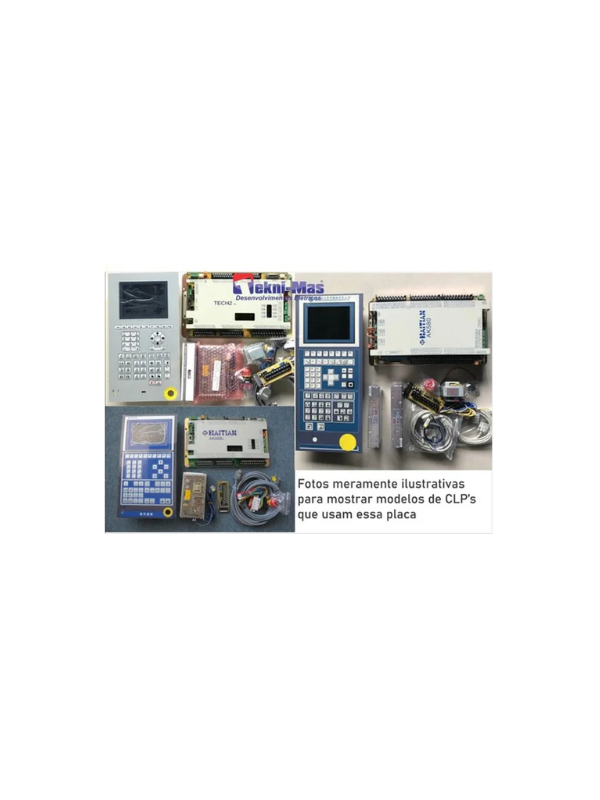 Placa De Temperatura Tmpextb Para Clp Techmation Ak580 Ak668