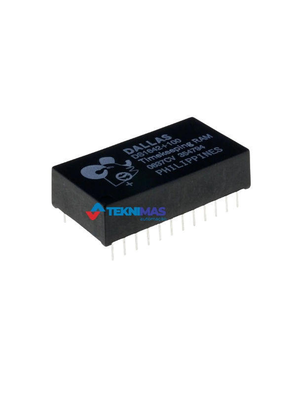 Memória Dallas Ds1642-100+ Circuito Integrado Ds1642 Dip24