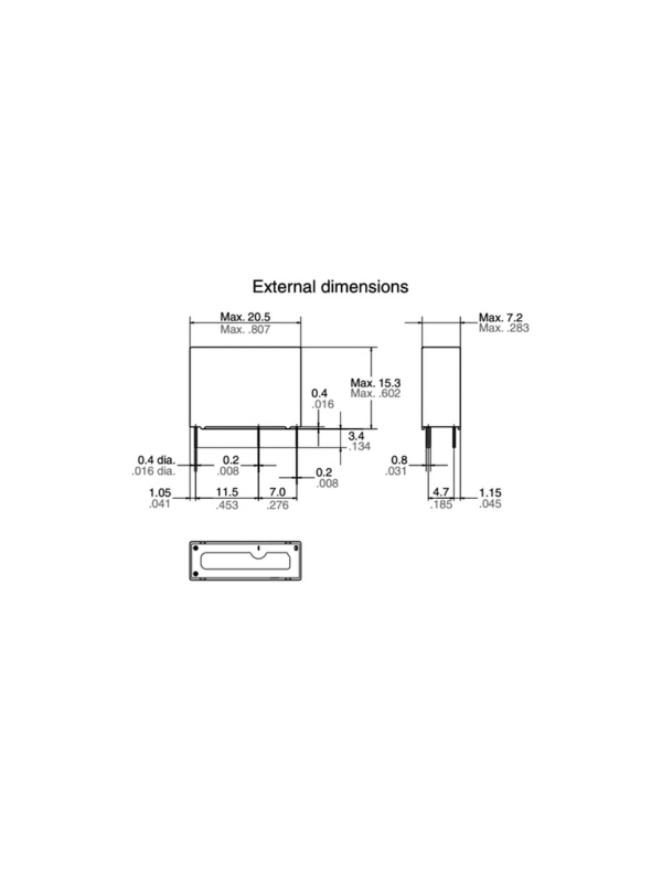 2x Relé Panasonic Ald112 12vdc Para Ar Condicionados Samsung