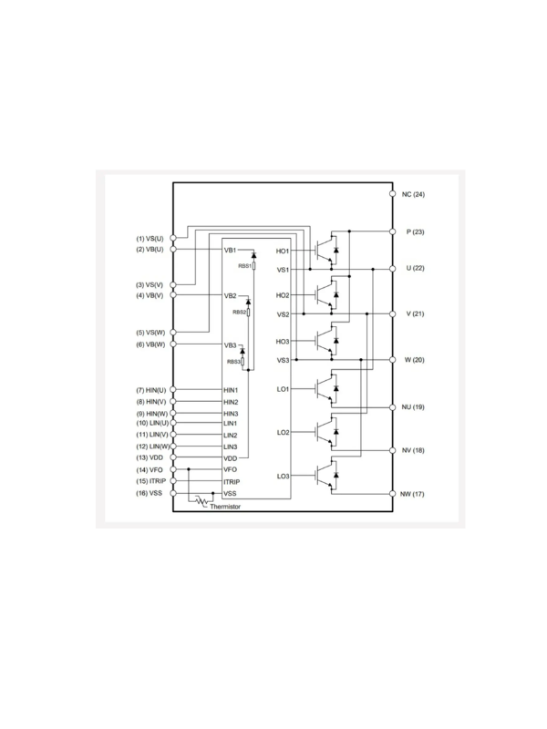 Módulo IGBT IGCM10F60GA 600V 10A