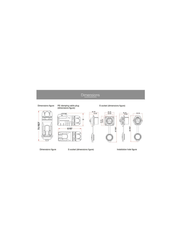 Conector 9 Pinos Prova D'agua Industrial Xhe20 Engate Rápido
