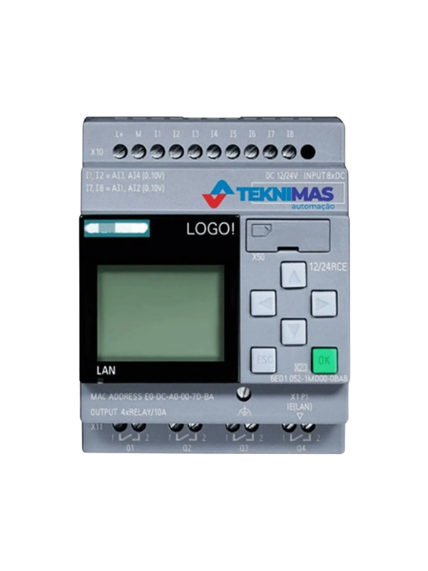 Logo!12/24rce 8di(4ai)/4do 6ed1052-1md08-0ba1 Clp Siems Novo
