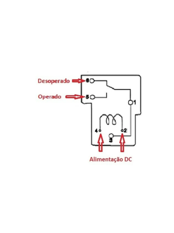 Relê Alta Potência 5vdc 30a Relé Sla-05vdc-sl-c 6 Terminais