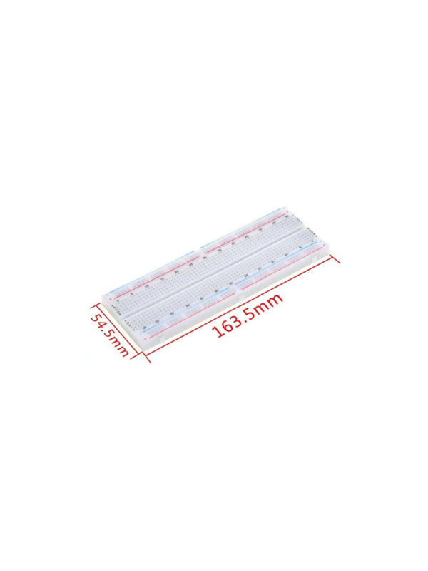Protoboard 830 Pontos Breadboard 830 Furos Modelo Mb-102