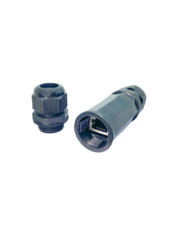 Conector Ethernet Rj45 Cabo De Rede Prova D'agua M22z Ip67