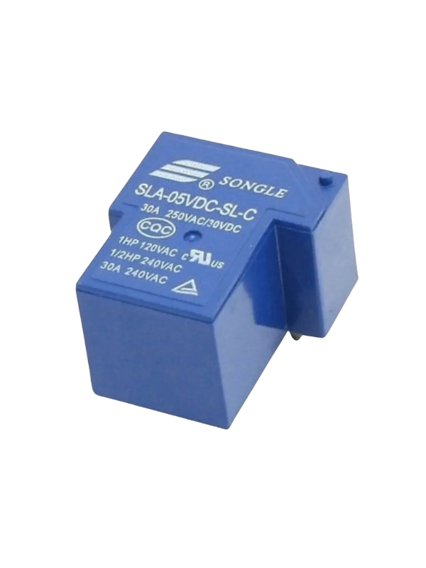 Relê Alta Potência 5vdc 30a Relé Sla-05vdc-sl-c 6 Terminais