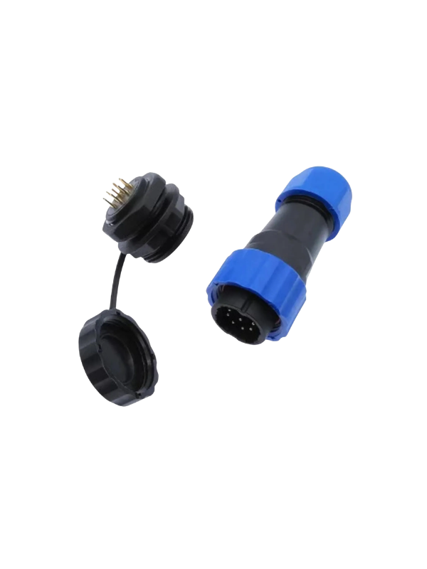 Conector Para Barco Aviação 3 Vias Ip68 Sd28 A Prova D´água