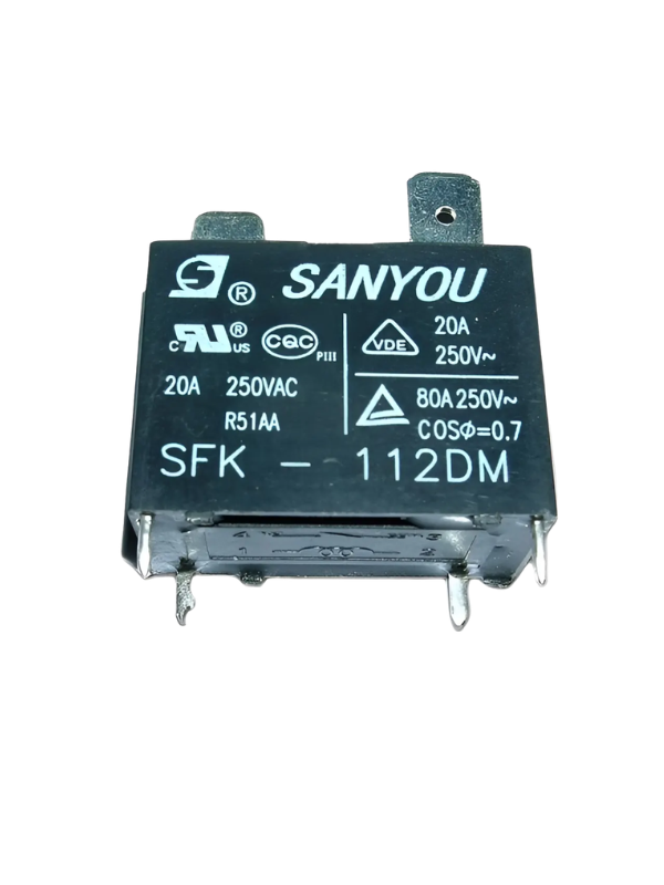 Relé Sanyou Sfk-112dm 12vdc 20a 250va Ar Condicionado Split