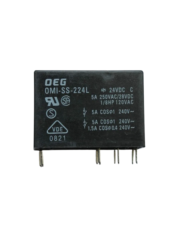 Relé Omi-ss-224l Rele 24v Com Dois Contatos Omi Ss 224l 8pin