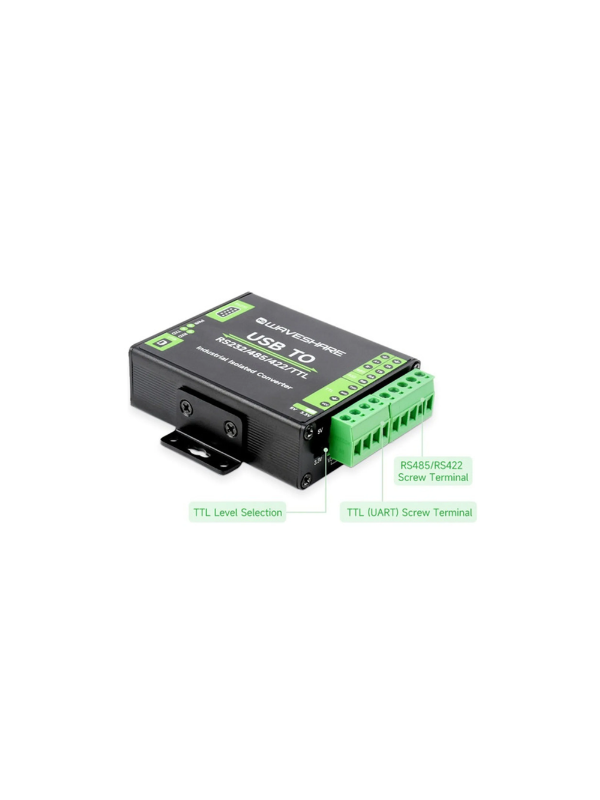 Conversor Usb Industrial Isolado Digital Waveshare Ft232rnl