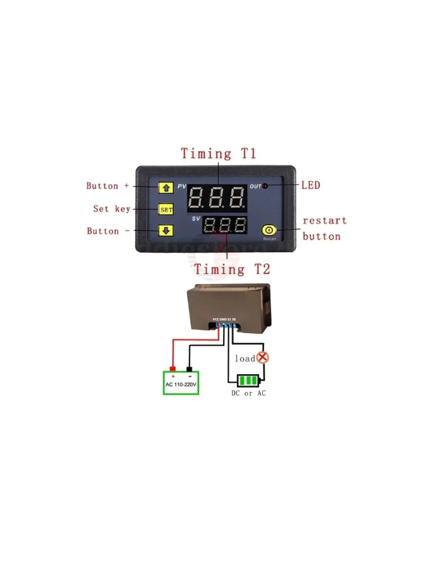 Termostato Digital Controlador De Temperatura 110/220 Bivolt