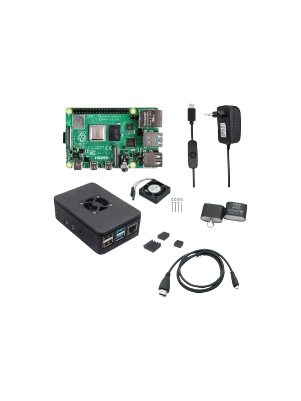 Raspberry Pi4 Pi 4 Kit Completo 4gb Ram com Case, fonte, cooler