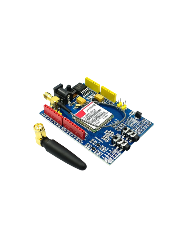 Placa Desenvolvimento Sim900 Quad-band Gsm Simcard + Antena