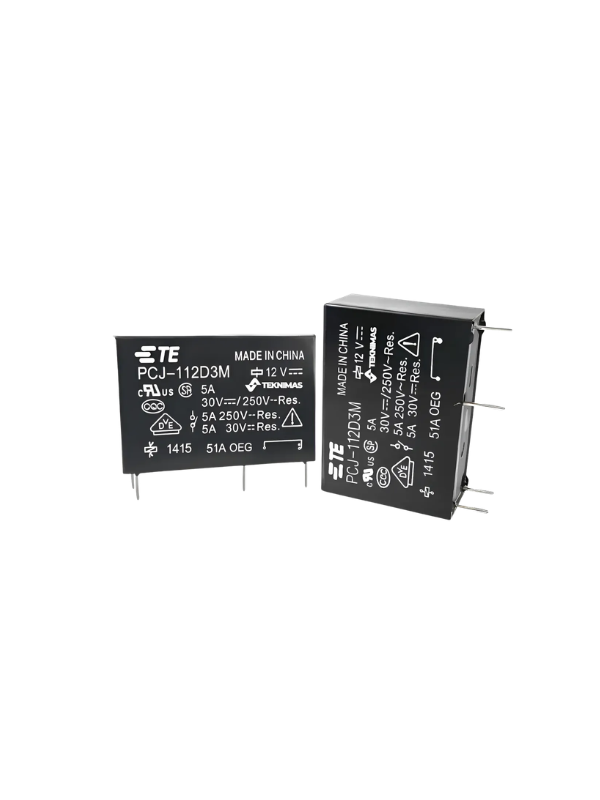 Relé Pcj-112d3m 12vdc Relé De Potência 5a 250vac 4 Pinos