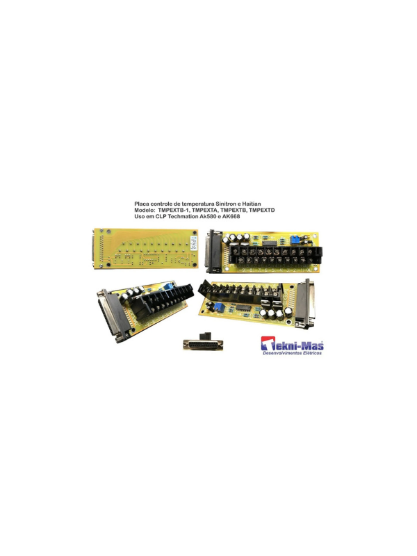 Placa De Temperatura Tmpextb Para Clp Techmation Ak580 Ak668
