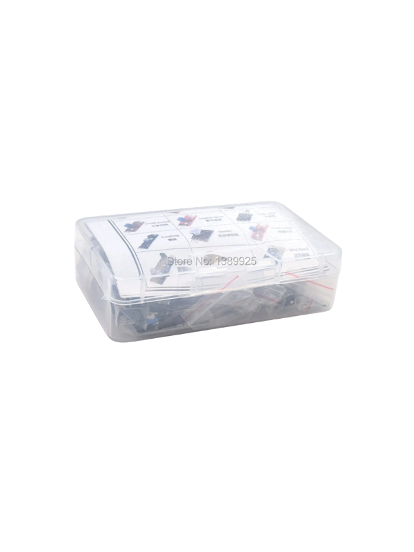 Kit Para Iniciantes Em Harduinu Uno R3 Mega256 37x Sensores