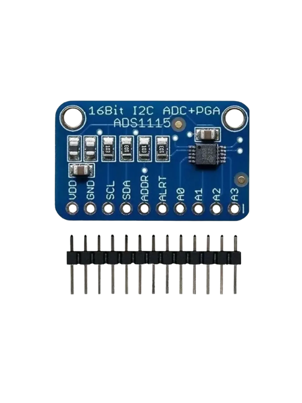 Módulo Conversor Analógico Digital Ads1115 16bit I2c Adc Ard