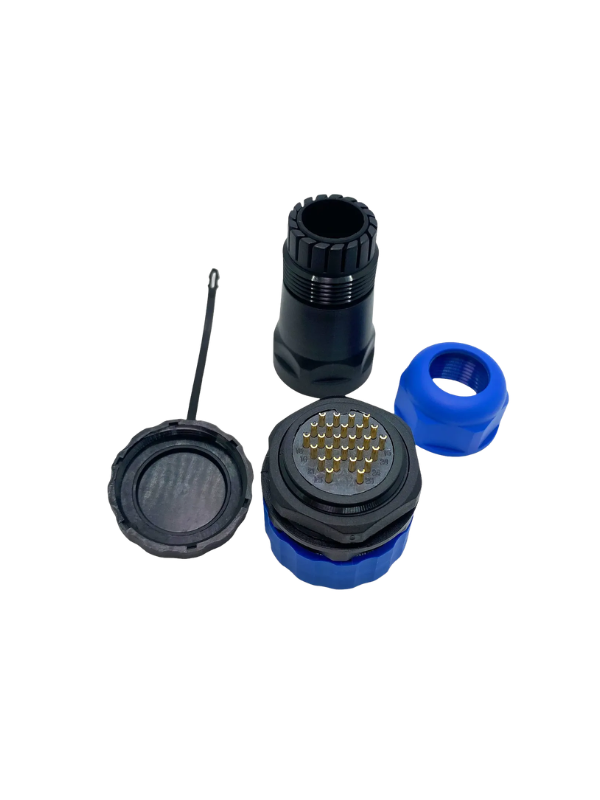 Conector 26 Vias Ip68 A Prova D´água Sd28 Maquina Agrícola