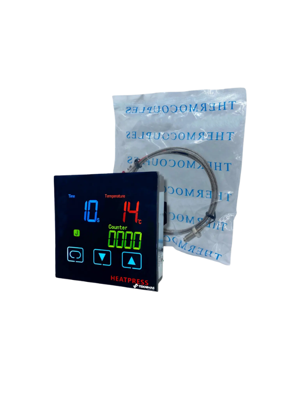 Temporizador E Temperatura Pid Ssr + Termopar K Cjd-9600t