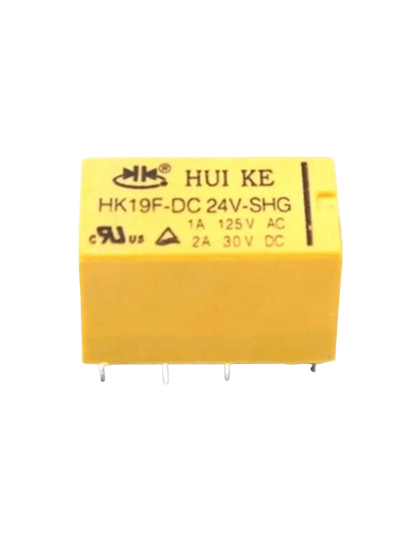 Rele Hk19f-dc24v-shg Rele De Potencia Hk19f 24v 2 Contatos