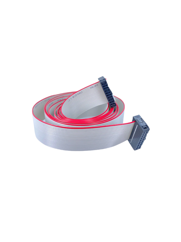 Cabo Flat 20 Vias Conector Latch (idc) 28awg Flat Cable 60cm