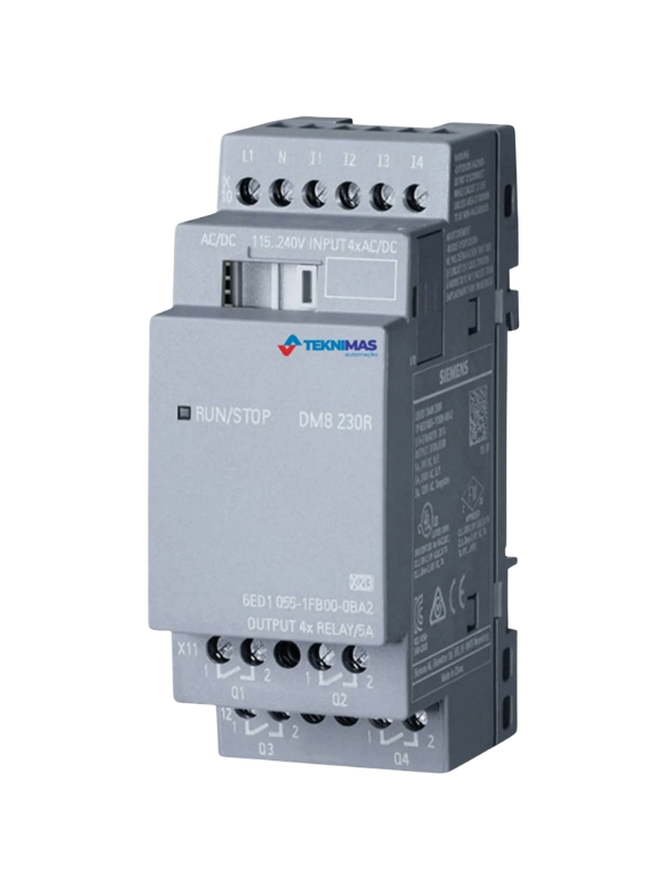 Logo Dm8 230r 6ed1055-1fb00-0ba2 4di/4do 230v Rly Simens
