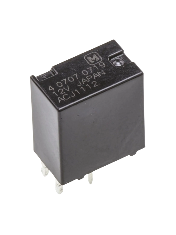 Relé Songle Acj1112 5 Pinos Para Circuitos Eletrônicos Pcb 12v