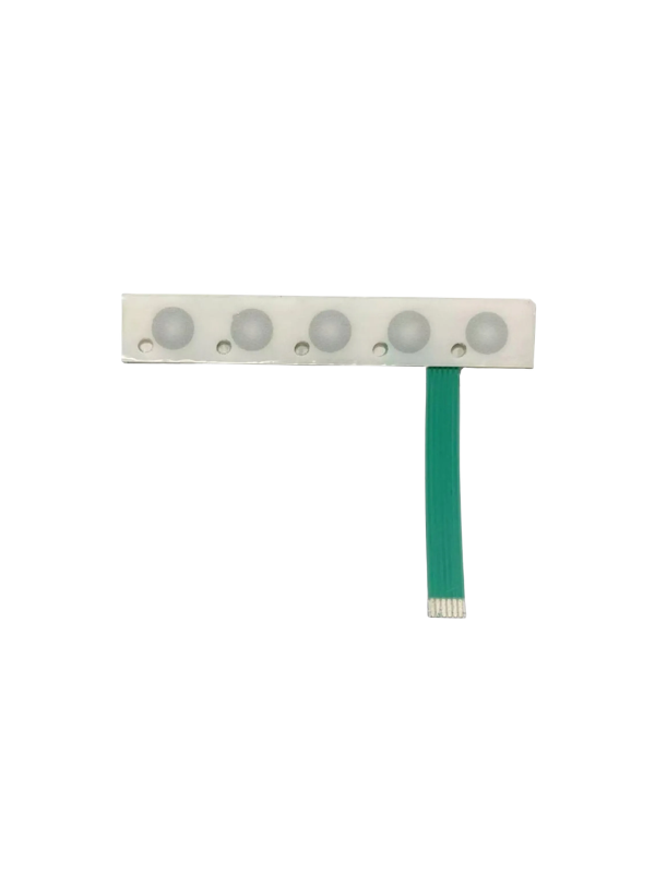 Teclado De Membrana Com 5 Teclas E Cabo Flat