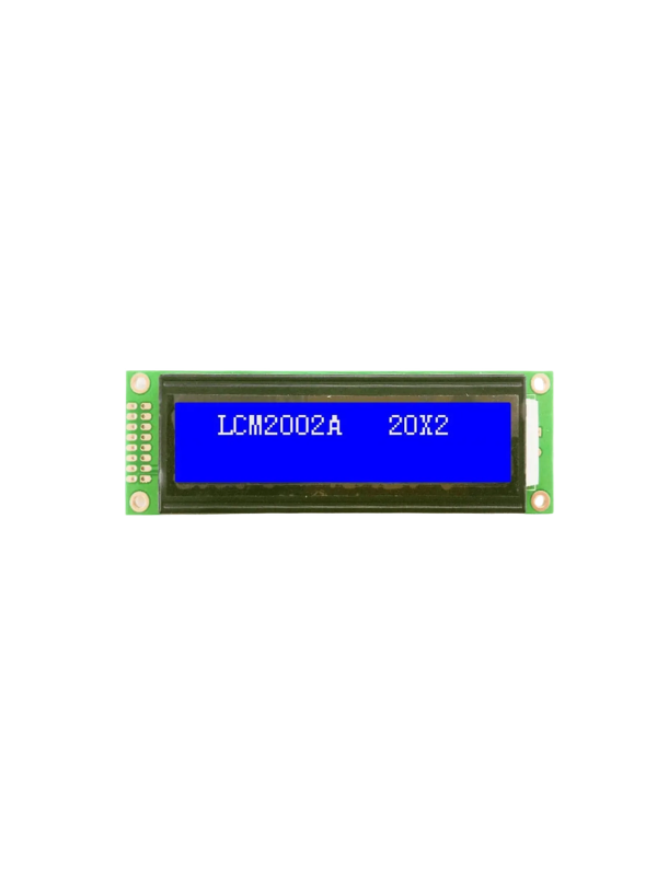 Lcd Hd44780 Tc2002a Compatível Wh2002a Lcm2002a Azul 20x2