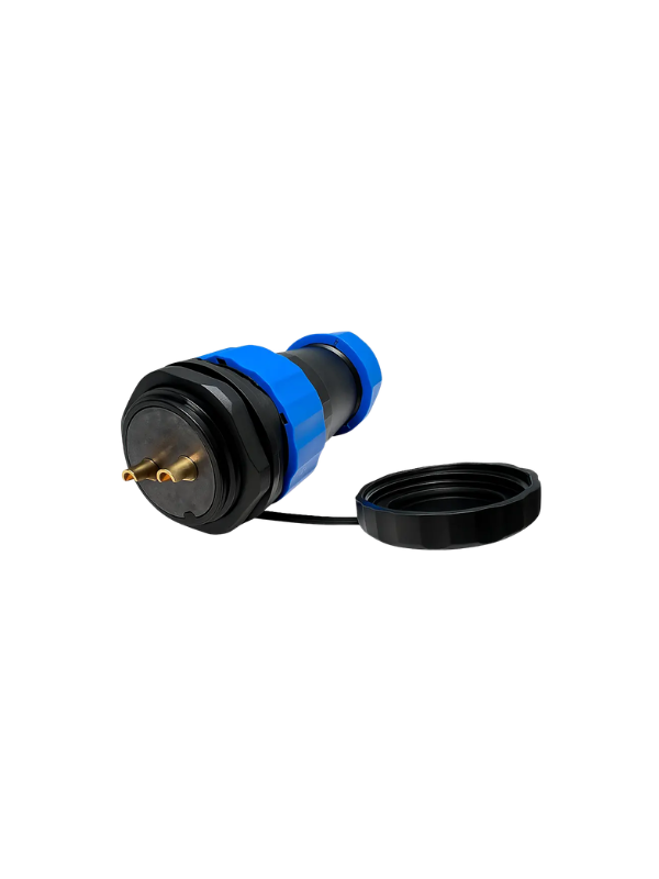 Conector 2 Vias Ip68 A Prova D´água Sd28 Máquinas Agrícolas