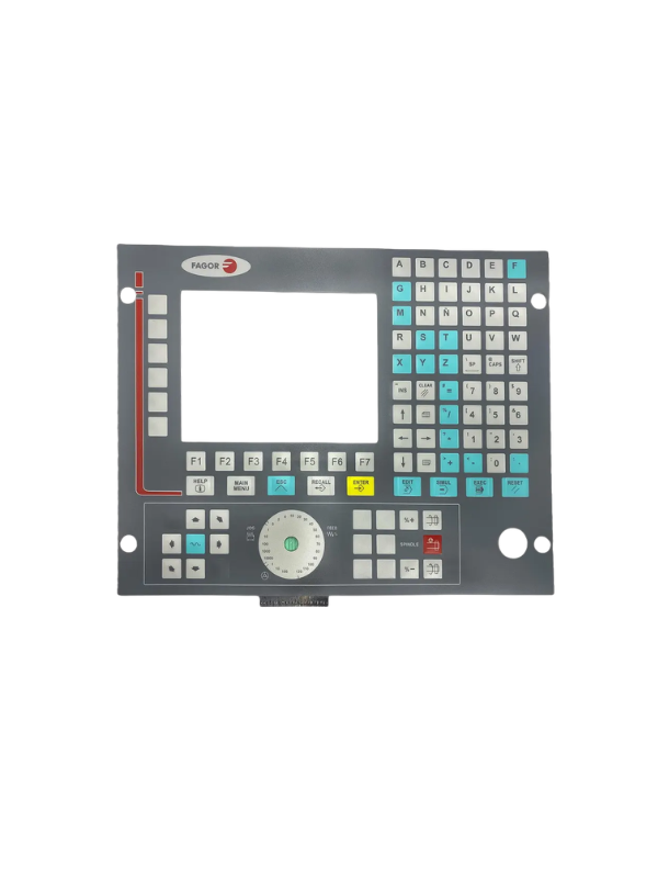 Teclado Cnc Painel Fagor 8035-m-col-2 Membrana 8035-m-col-r