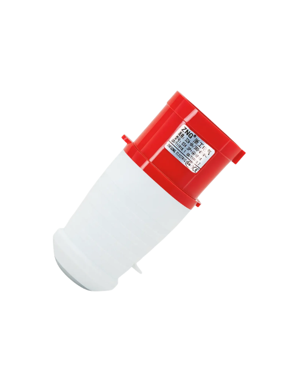 Plug Industrial 32a Zng024l Flecha 32a-6h 4 Pinos 3p+t Ip44