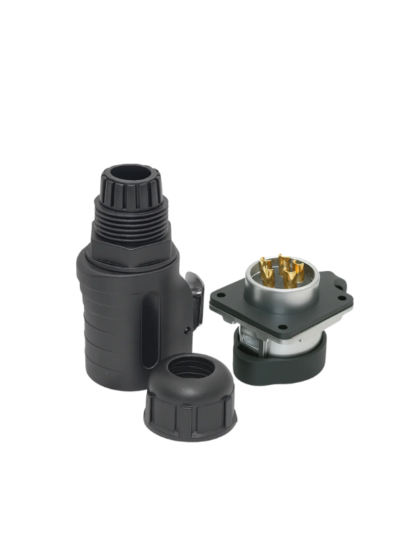 Conector 5 Pinos À Prova D'água Ip67 Capa Impermeável Xhe20