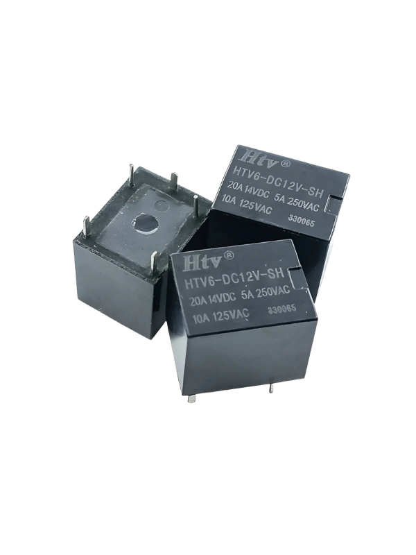 Relé HTV6-DC12V-SH - 12VDC 5A 5 pinos