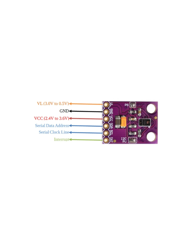 Sensor De Gesto E Cores Rgb Apds-9960 I2c Harduinu Esp32