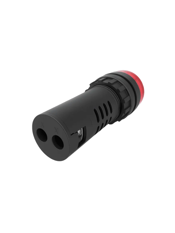 Indicador Luminoso Com Buzzer 22mm 110VAC - VERMELHO