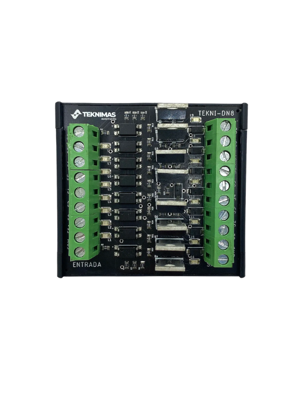 Interface A Transistor DNP8 - 8 Canais (NPN-PNP)