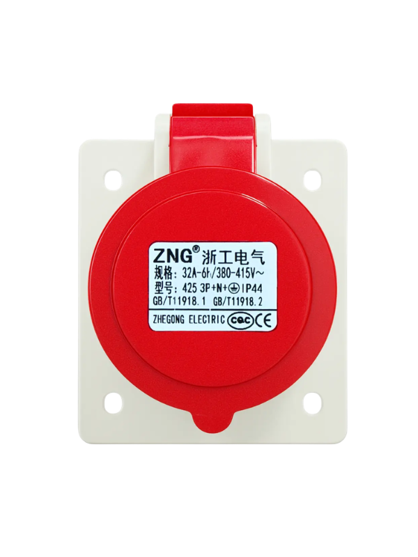 Tomada Sobreposta Zng425 Plug 32a-6h 5 Pinos 3p+n+t Ip44