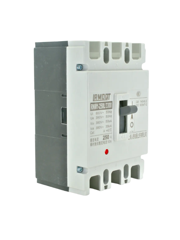 Disjuntor Caixa Moldada In 250a 35ka 380v Rnm1-250l/3300 3p
