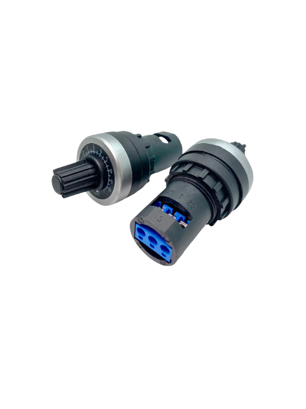10x Potenciômetro Rotativo 10k La42dwq-22 P/ Painel Elétrico