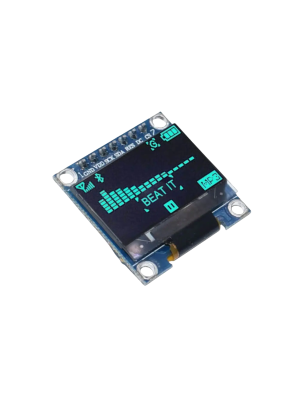 Display Gráfico Oled 128x64 0.96 I2c Serial Fundo Azul + Nfe