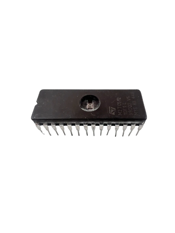 Eprom M27c512 Memórias Uv M27c512b Ci 27c512 Novas Dip28
