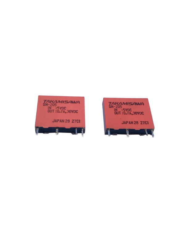 RELÉ TAKAMISAWA SN - 205 - 5VDC 0,7A 4 Pinos