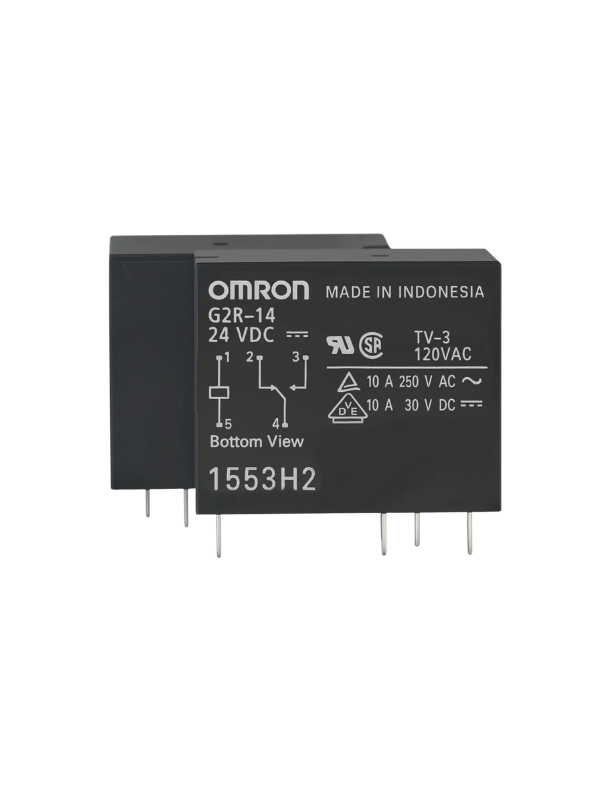 Relé Omron G2R-14 - 24VDC 10A 5 Pinos