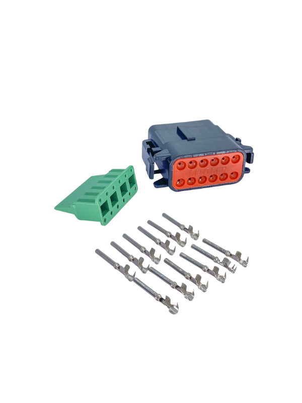 Conector Cabo Força Gps Trimble Gps Ez Guide 250 Dtm06-12sb
