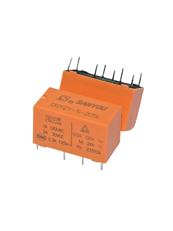 Rele Dsy2y-s-205l 5vdc Rele Sanyo Dsy2y S 205l 2 Contatos 8p