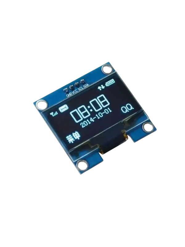 Display Gráfico Oled 128x64 0.96 I2c Serial Fundo Azul + Nfe