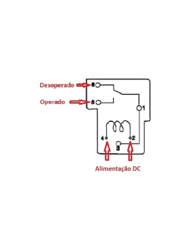 Relé Songle SLA-12VDC-SL-C - 12VDC 30A 6 Pinos