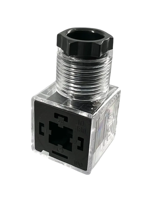 Plug De Válvula Hidráulica 43650 Conector Para Bobina 220vac