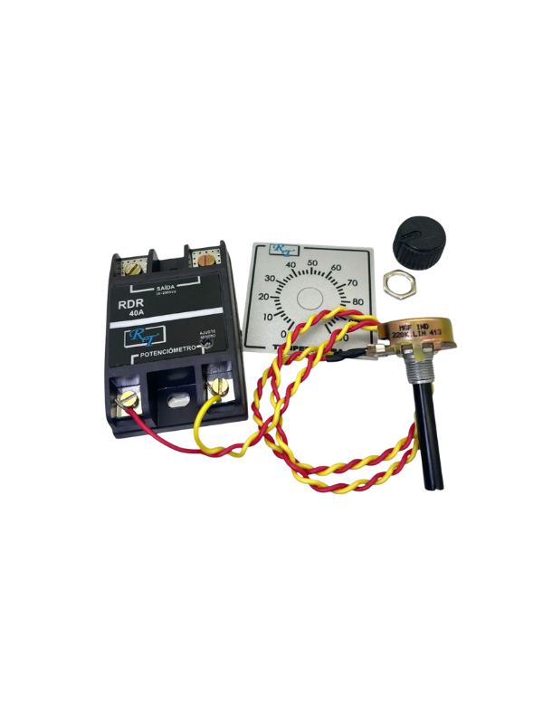 Controle Corrente Dimer Varip 40a Potenciômetro Dimmer 40a